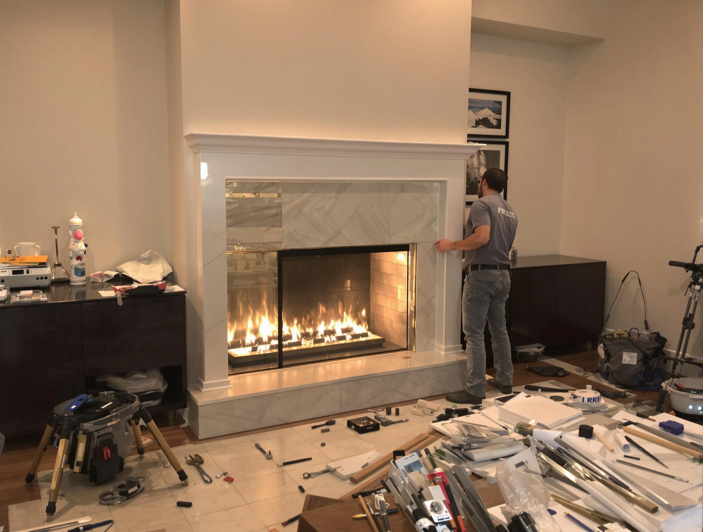 Fireplace Installation in Noble